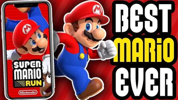 game 2d mobile - Super Mario Run