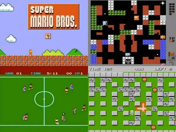 game 8x đời đầu - Mario Bros.