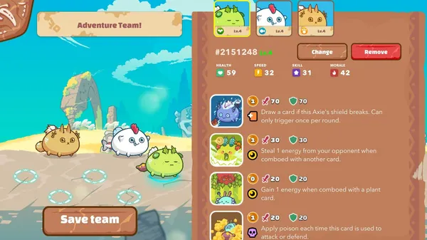 game axie infinity - Axie Infinity: Adventure