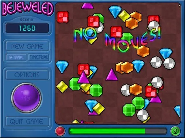 game văn phòng - Bejeweled